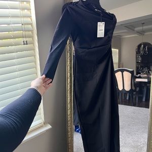 Zara one shoulder dress